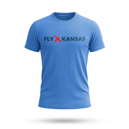 Kansas Fly-In Unisex T-Shirt, Aviation Gift, Travel Tee, Adventure Shirt, Pilot Apparel, Outdoor Enthusiast Outfit