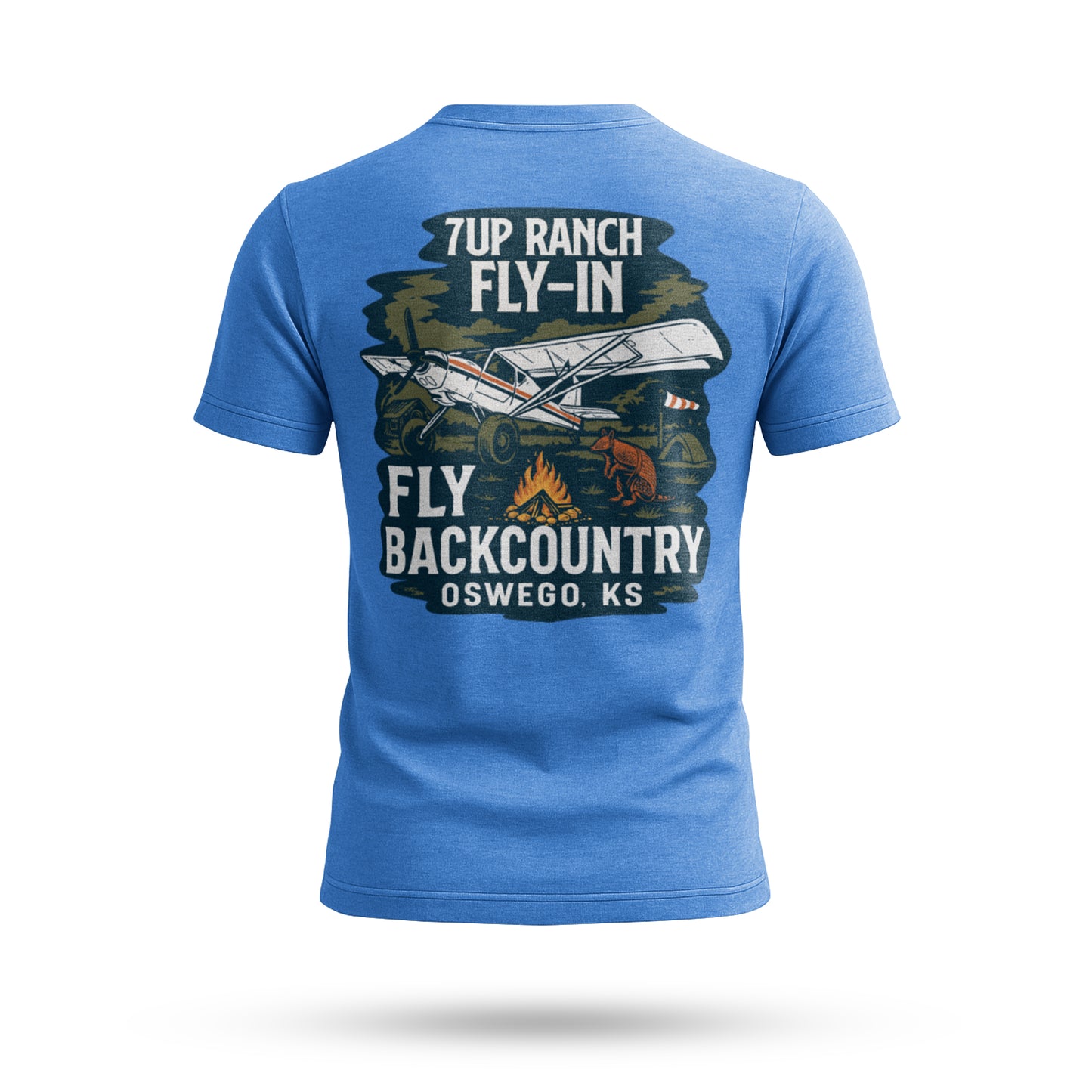 Kansas Fly-In Unisex T-Shirt, Aviation Gift, Travel Tee, Adventure Shirt, Pilot Apparel, Outdoor Enthusiast Outfit