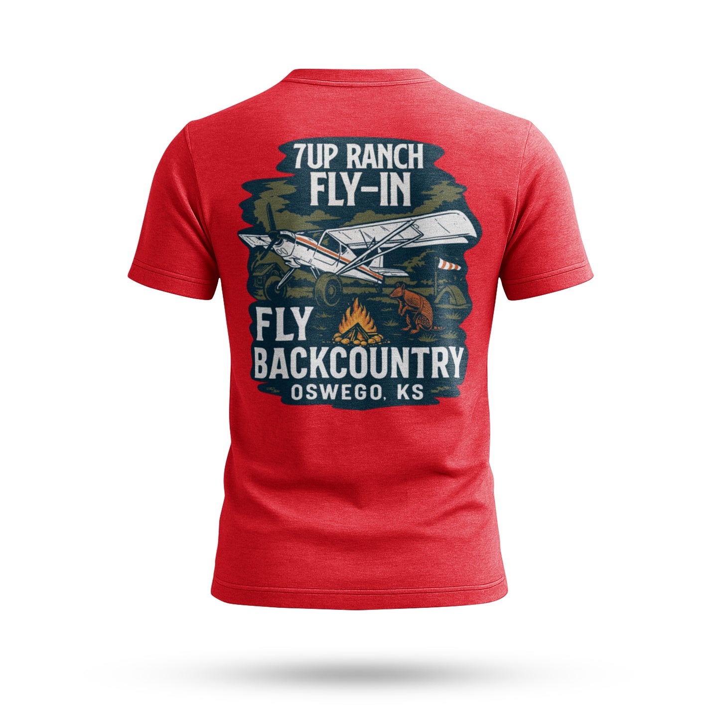 Kansas Fly-In Unisex T-Shirt, Aviation Gift, Travel Tee, Adventure Shirt, Pilot Apparel, Outdoor Enthusiast Outfit