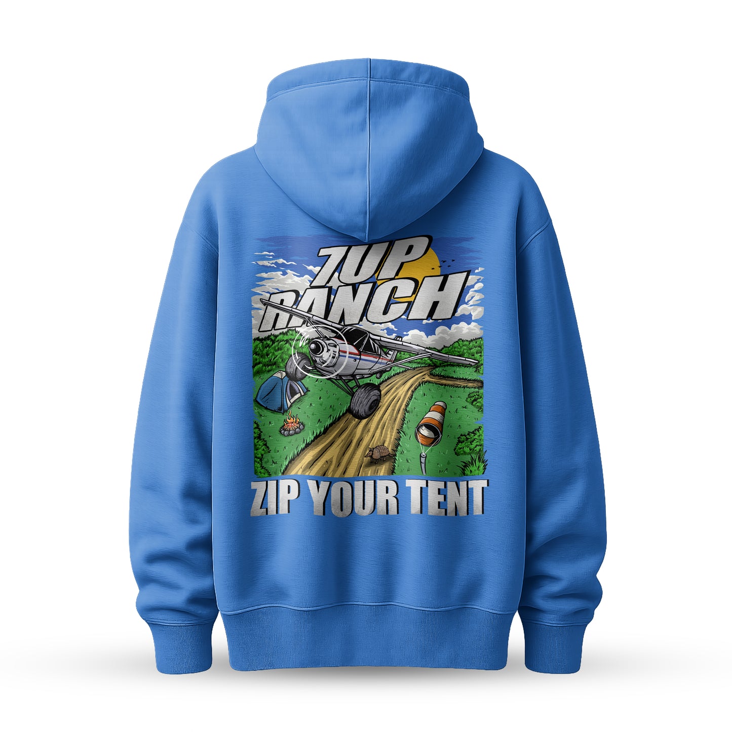 Fly Kansas Unisex Hoodie, Cozy Sweatshirt for Outdoor Adventures, Perfect for Travelers & Gift for Nature Lovers