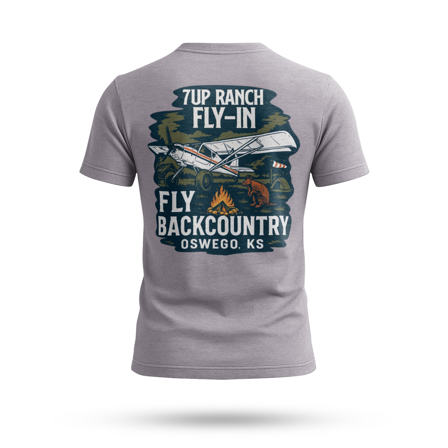 Kansas Fly-In Unisex T-Shirt, Aviation Gift, Travel Tee, Adventure Shirt, Pilot Apparel, Outdoor Enthusiast Outfit