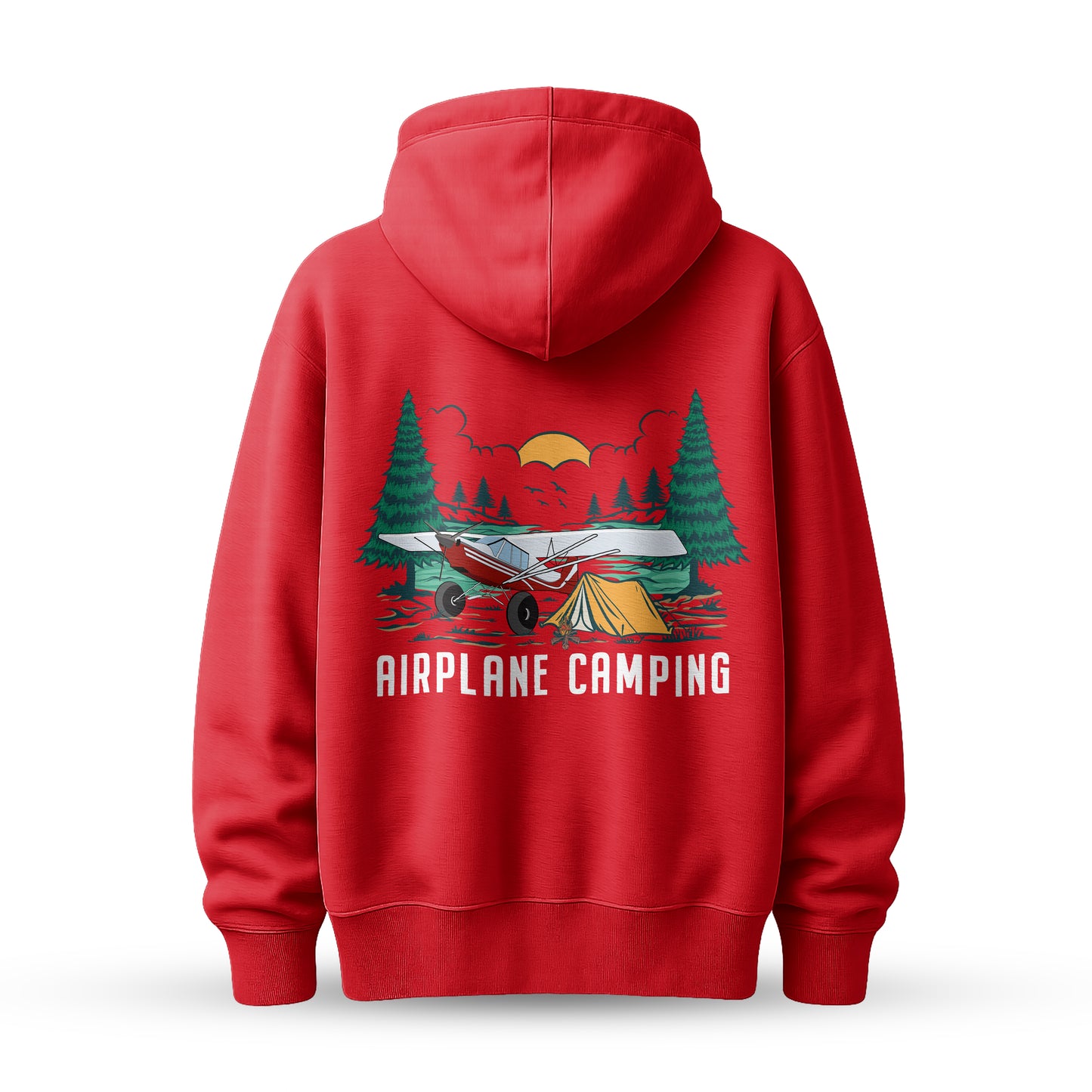 Adventure Awaits Hooded Sweatshirt, Unisex Hoodie for Outdoor Lovers, Camping Gift, Cozy Sweatshirt, Hiking Apparel, Travel Sweatshirt