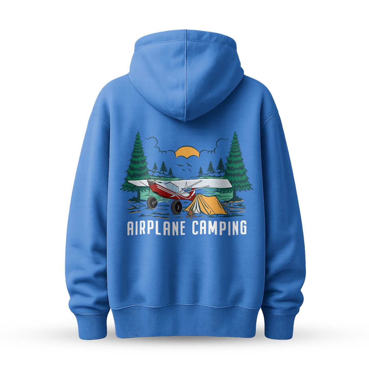 Adventure Awaits Hooded Sweatshirt, Unisex Hoodie for Outdoor Lovers, Camping Gift, Cozy Sweatshirt, Hiking Apparel, Travel Sweatshirt