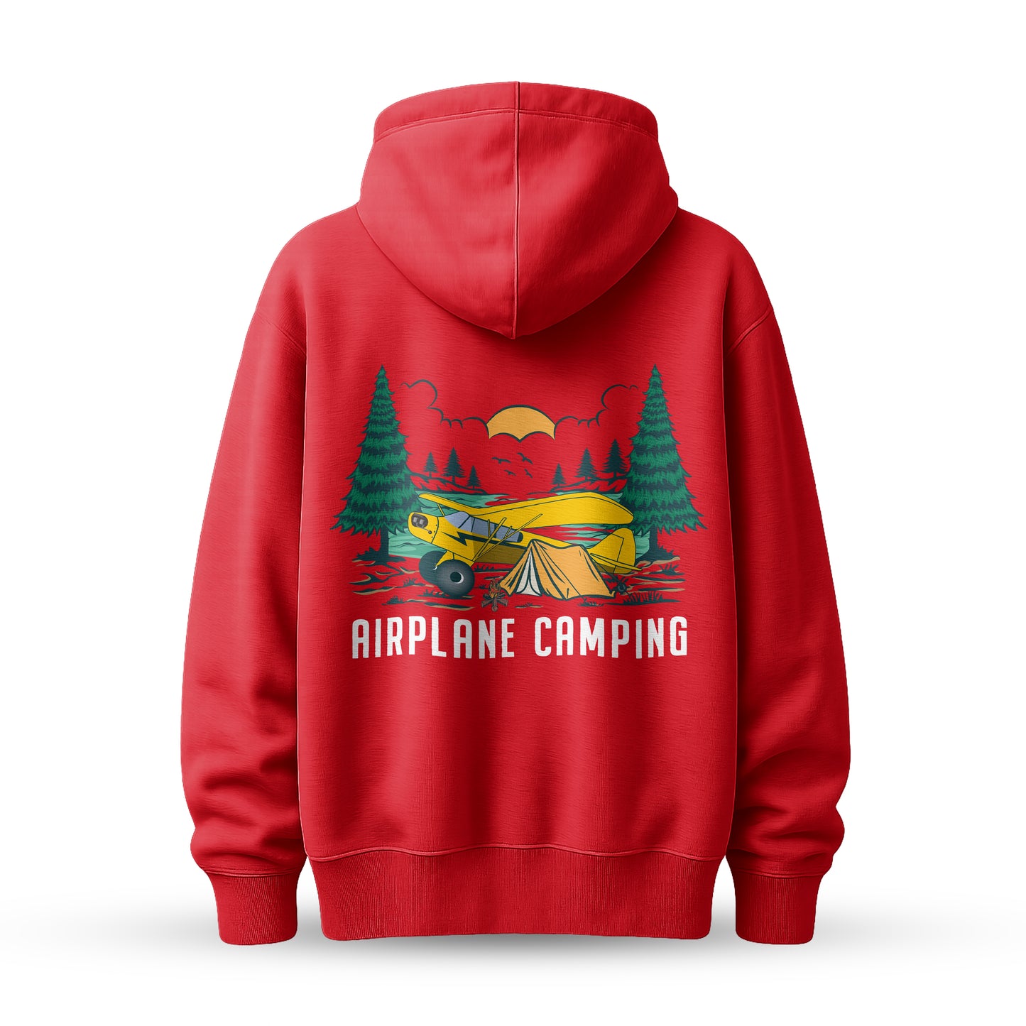 Cozy Outdoor Adventure Hoodie, Fly Backcountry Sweatshirt, Camping Gift, Travel Apparel, Unisex Hiking Hoodie