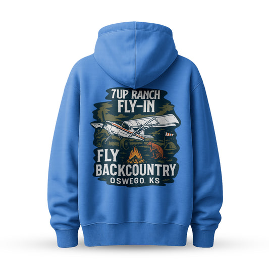 Kansas Adventure Hoodie, Unisex Sweatshirt for Outdoor Enthusiasts, Fly Kansas Apparel, Gift for Travelers, Unique Airplane Design