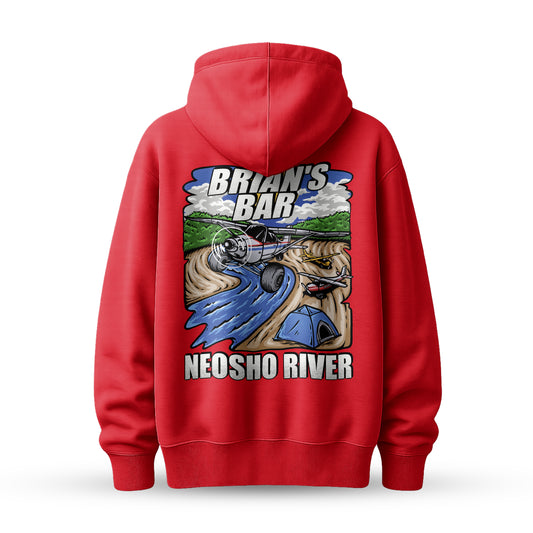 Fly Kansas & Zip Your Tent Hooded Sweatshirt - Casual Fashion, Perfect for Campers, Friends Gatherings, Travel Enthusiasts, Cozy Days, [...]